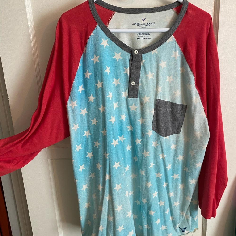 American Eagle Flag Shirt